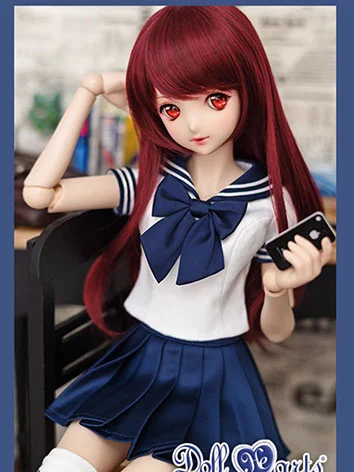 セーラー服 ブルー 女性用 SD/DDMサイズ用 BJDドール用