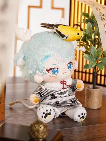 着せ替えぬいぐるみ 【山海経・夫諸】裸の赤ちゃん スケルトンなし 20cm