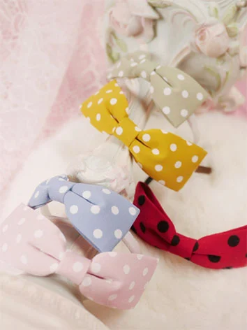 ドール用カチューシャ 髪飾り 5色入り SD/MSD/幼SD/Blytheサイズ人形用 BJD