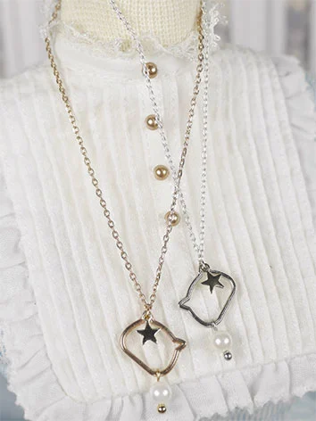 ドール用ネックレス 飾り物 ゴールド/シルバー SD/MSDサイズ人形用 BJD