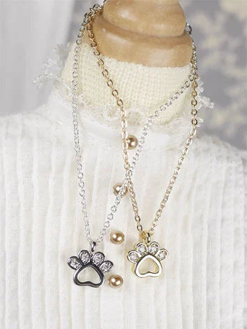 ドール用ネックレス 飾り物 ゴールド/シルバー SD/MSD/幼SDサイズ人形用 BJD