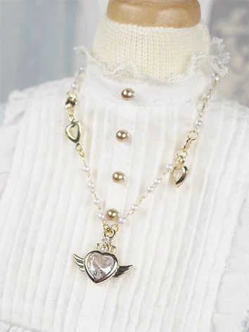 ドール用ネックレス 飾り物 ゴールド SD/MSDサイズ人形用 BJD