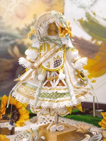 ドール用服 衣装セット【Sunny】 ドレス 女の子用 YOSDサイズ用 BJD