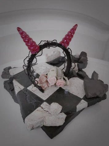 ドール用カチューシャ 悪魔タイプ SD/MSD/幼SDサイズ用