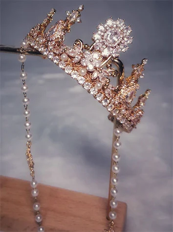 ドール用クラウン 王冠 アクセサリー ゴールド SDサイズ 球体関節人形 BJD