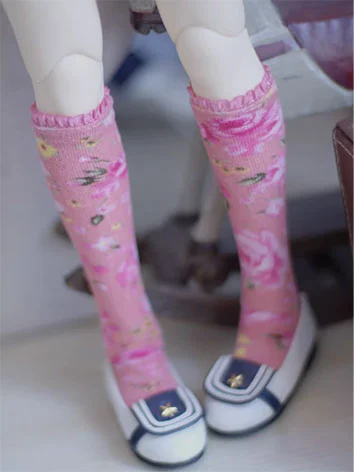 ドール用ストッキング 靴下 ピンク YOSD/MSD/SDサイズ人形用
