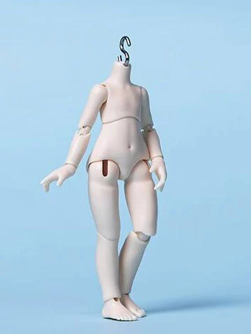 ドール用ボディ 人間タイプ 10cm 1/12分人形用 球体関節人形用