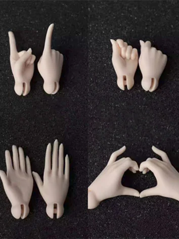 ドール用手パーツ 鲸鱼体用 MSDサイズ 女の子ボディ専用 BJD DOOL