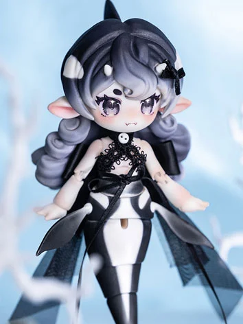 即納 BJDドールフルセット 1/12サイズ人魚 シャチ 自立可能 数量限定 球体関節人形