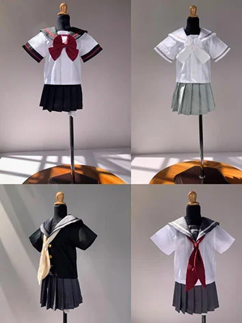 ドール用服 JK制服 セーラー服 SD/MSDサイズ人形用 女の子用
