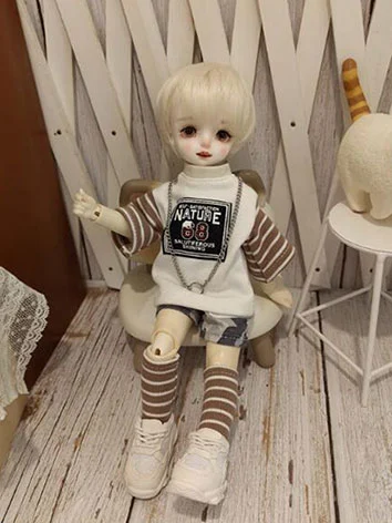 ドール用服 衣装セット ベージュ MSDサイズ用 男の子用