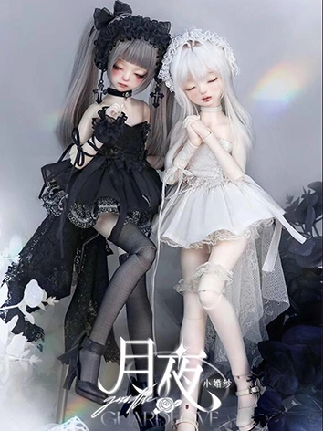 BJD ドール用服 洋服セット『月夜』 女の子用 MSDサイズ人形用