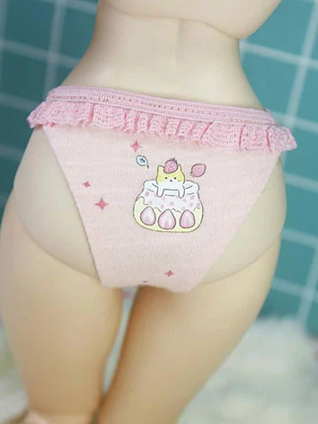 ドール服 ピンク パンティー 女用パンツ SD/MSDサイズ人形用 BJDDOLL