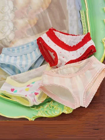 ドール用服 パンツ 縞柄 ハーツ柄 星柄 SD/MSD/YOSDサイズ人形用