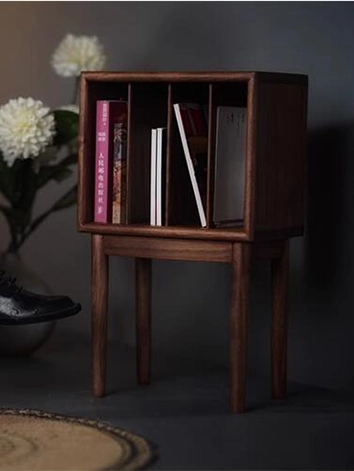 ドール用家具 本棚 マガジンキャビネット 70cmサイズ用 ブラウン/ブラック BJDDOLL Mooming