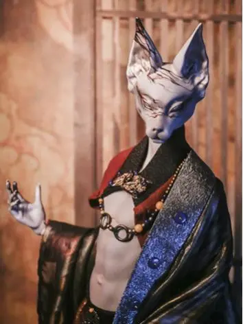 BJDドール本体【狐九】キツネ 狐版 72cm 男の子 球体関節人形