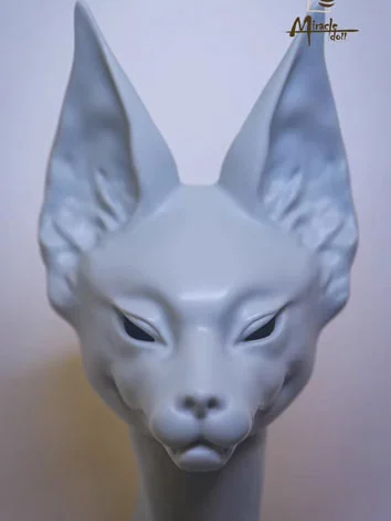 ドール用ヘッド 狐九ヘッド 狐版 SDサイズ人形用 球体関節人形 BJD DOLL