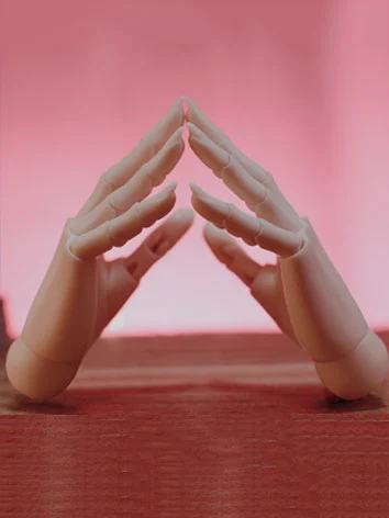 ドール用関節ハンド 女の子用 65cmボディ適用　HDg62 1/3サイズ人形用 BJD