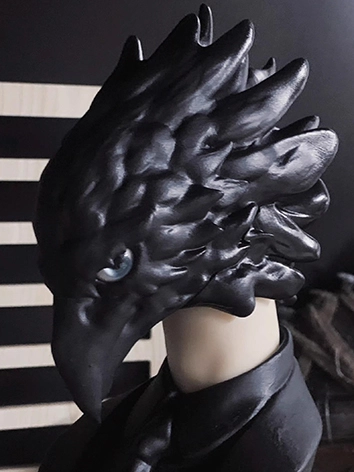 BJDドール用 ヘッド S14 鹄 首周り10cm 70cmサイズ男の子