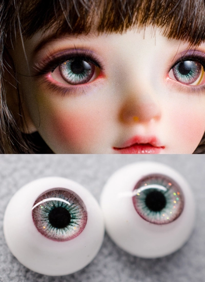 BJD ドール用アイ 石膏アイ【缇紫】10mm/12mm/14mm/16mm/18mm