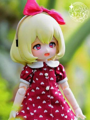 MJDドール本体 Chocolate肌 （巧克力） Amber 顔メイク付き 28cm級 女の子 1/6サイズ 機械関節人形