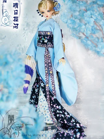 ドール用服 着物セット 花魁用着物 花嫁 【晴日樱河】SD/SD17/MSD/69cm/75cmサイズ人形用 BJD