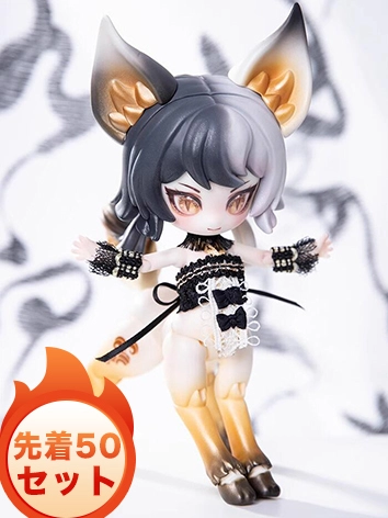 即納 フルセット 1/12サイズ狐ボディ 琉璃 数量限定 球体関節人形 BJDドール