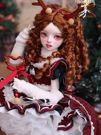 ドール用 ウィッグ ブラック オレンジ ゴールド ピンク 柔らかい糸 SD/小顔SD/MSD/YOSDサイズ用 BJD