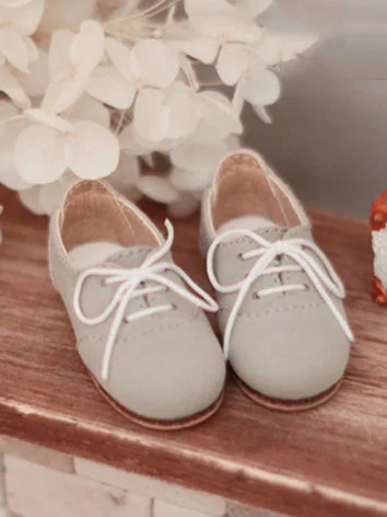 ドール用お靴 シューズ 4色あり ライトグレー YOSD/MSDサイズ人形用 BJD