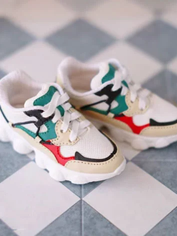 ドール用お靴 スニーカー  5色あり MSD/MDDサイズ人形用 BJD