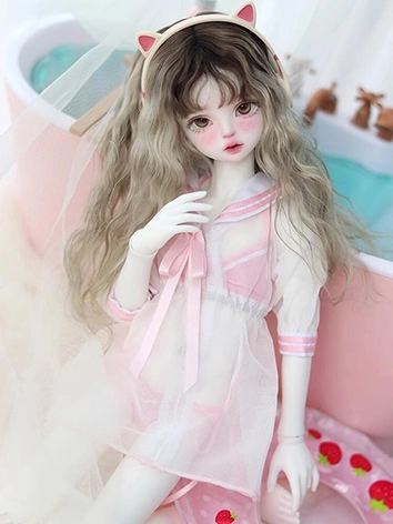 ドール用服 セーラー服 ブルー/ピンク/ブラック SD/MSDサイズ人形用 女の子用