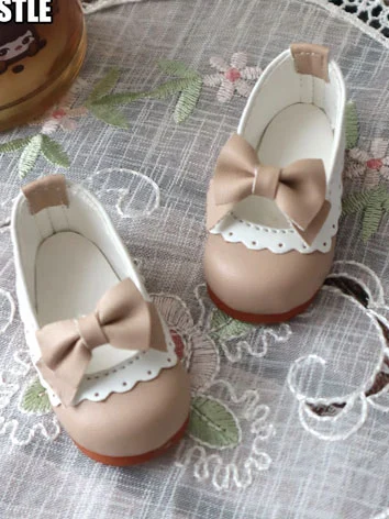 ドール用お靴 シューズ ブラック 4色あり MSD/MDDサイズ人形用 BJD