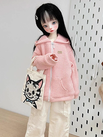 ドール用服 上着 ベージュ/ホワイト/ピンク/ブラウン 女の子用 MSDサイズ人形用 球体関節人形用 BJDDOLL