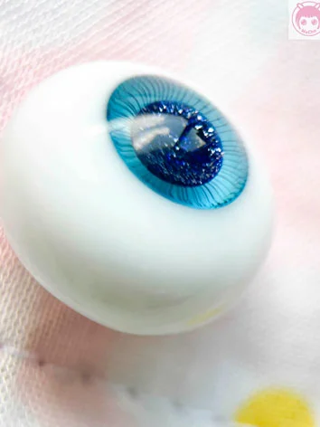 BJD用グラスアイ ブルー 14/16mmサイズ 球体関節人形