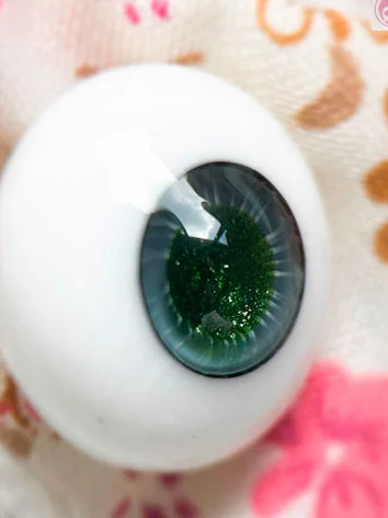 BJD用グラスアイ グリーン 14/16mmサイズ 球体関節人形