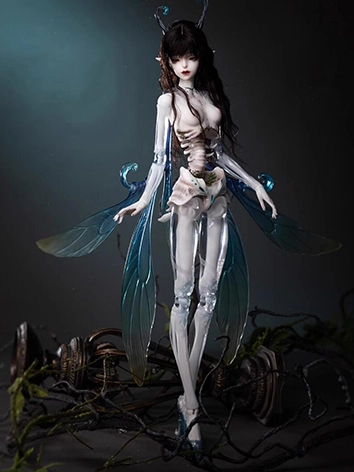 即納 ドール本体 特殊版 Bone Butterfly-Crystal 顔メイク済 51cm 女の子 球体関節人形 BJD