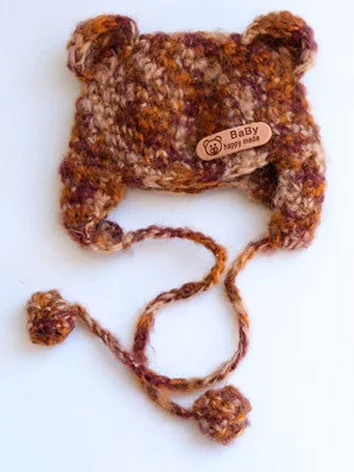 ドール用帽子 ブラウン MSDサイズ用 球体関節人形用 BJD