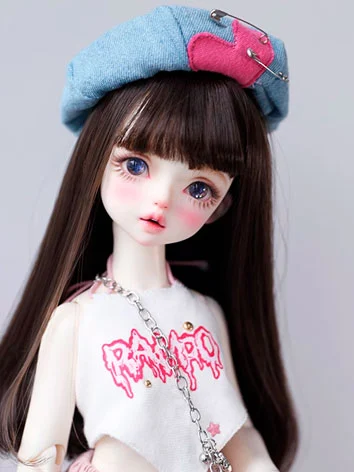 ドール用帽子 ベレー帽 ブルー YOSD/MSDサイズ用 球体関節人形用 BJD