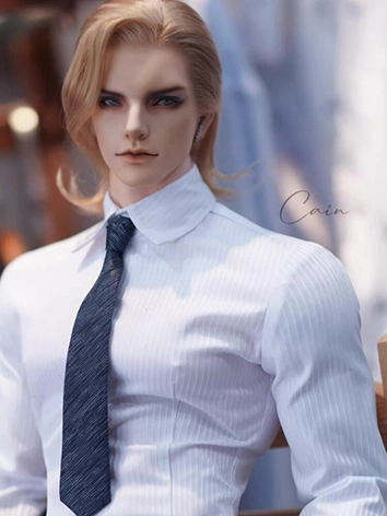 BJDドール用 ネクタイ ネイビー 68cm以上サイズ通用