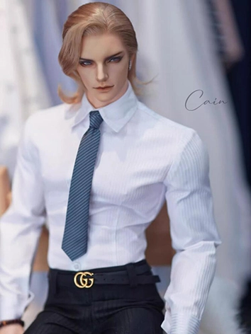 BJDドール用 ネクタイ ネイビー 68cm以上サイズ通用