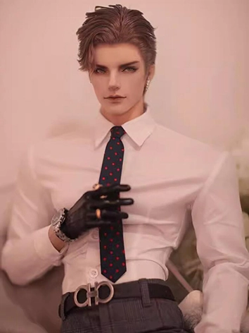 BJDドール用 ネクタイ ブラック 68cm以上サイズ通用