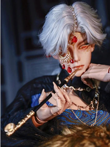 BJDドール用 スモークロッド ホワイト/ブラック SD/MSDサイズ人形用