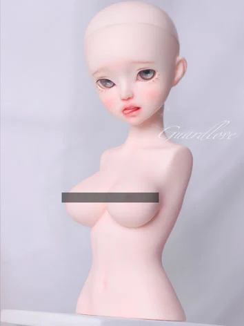   ドール用バストスタンド（ヘッドなし）大胸 1/4サイズ 球体関節人形用 BJD