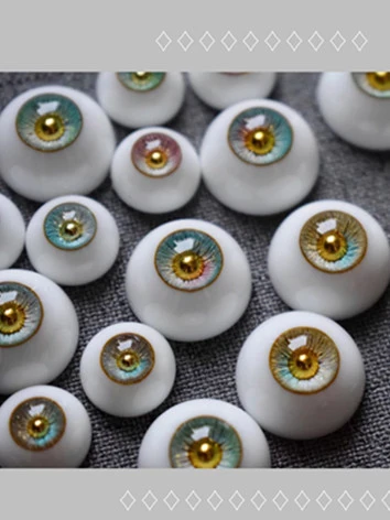 BJD DOLL ドール用 レジンアイ 樹脂 羽衣シリーズ 12mm/14mm/16mm/18mm 球体関節人形用