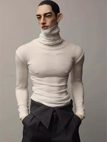 ドール用服 男性用 アンダーシャツ ブラック/ホワイト/グレー 男用 73cm/75cmサイズ用 BJD