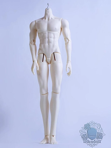 ドール用ボディ 46.5cm マッスルボディ 多汁体 男 球体関節人形 BJDDOLL