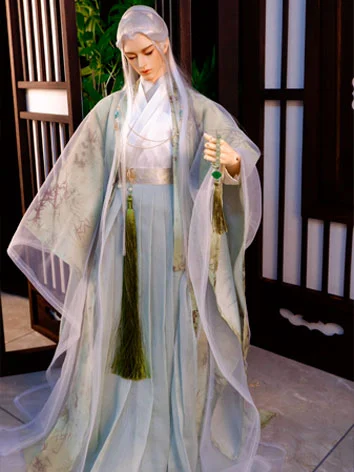 ドール用服 時代服 漢服 男性用《一叶落》68/70cm/75cm/SOOMIDサイズ用 BJD