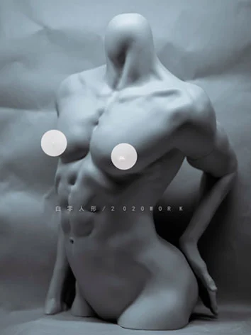 ドール用バストスタンド 伽马γ 1/3サイズ 男の子用 球体関節人形用 BJD