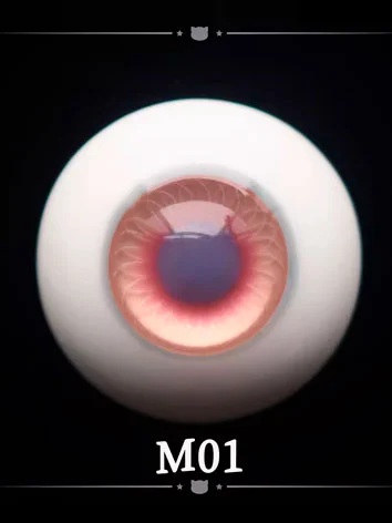 ドール用アイ レジンアイ 樹脂アイ 14mm/16mm/12mmサイズ人形用 BJD M01