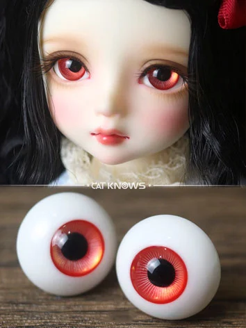 ドール用アイ レジンアイ 樹脂アイ  12mm/14mm/18mmサイズ人形用 BJD B02